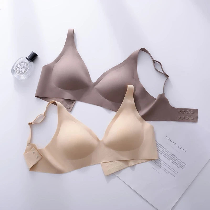 Seamless Wireless Push-Up Bra