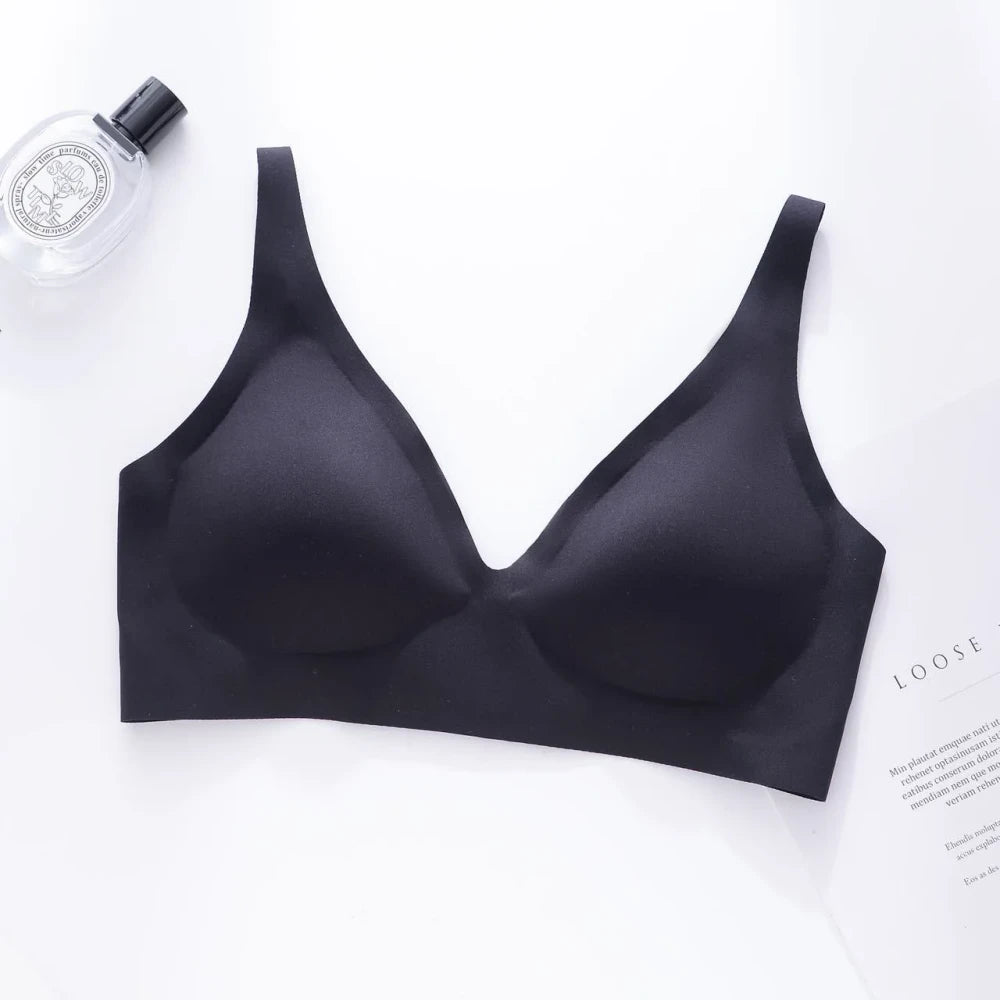 Seamless Wireless Push-Up Bra