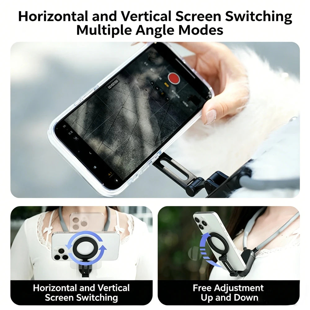 Magnetic Neck Phone Holder
